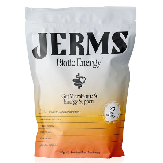 JERMS Biotic Energy - góðgerlar, lífvirkir sveppir & adaptogens