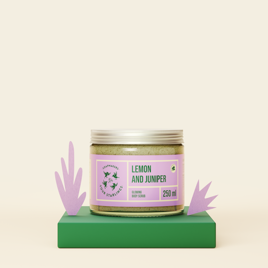 Sykurskrúbbur - Lemon & juniper