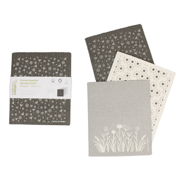 Svampklútar 3 stk í pakka - Meadow