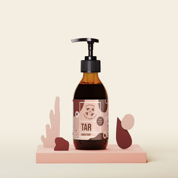 Birch tar fljótandi sápa 300ml