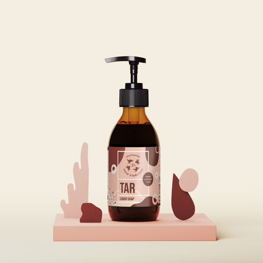 Birch tar fljótandi sápa 300ml