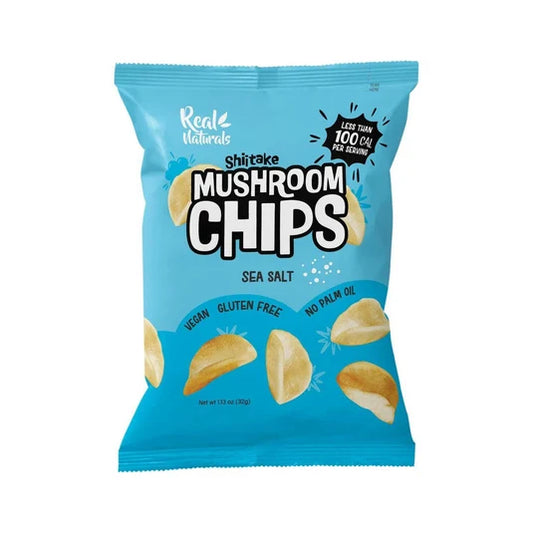 Real Naturals - Shiitake Mushroom Chips (Shiitake snakk)