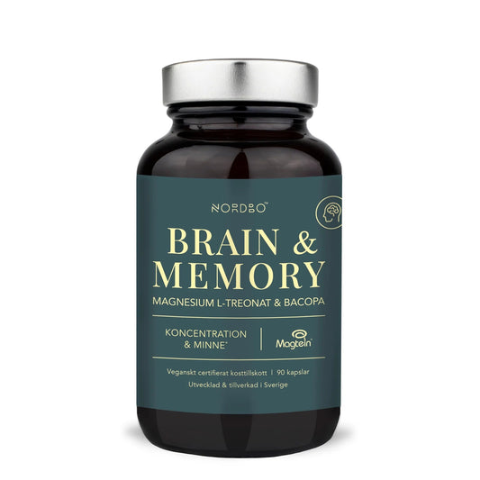Brain & Memory Magnesíum Nordbo (L-Threonate)