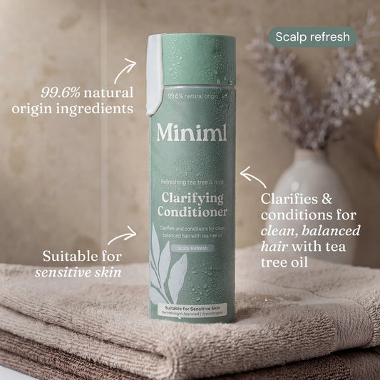 Hárnæring tea tree + mint - Clarifying 400ml