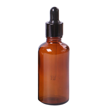 Glerflaska með dropateljara 50 ml