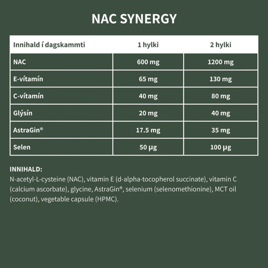 NAC synergy Nordbo