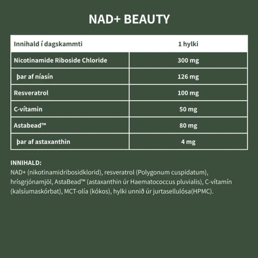NAD+ beauty Nordbo