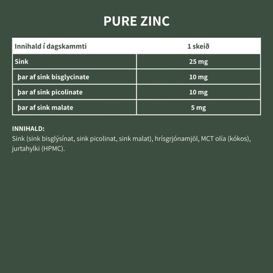 Pure Zink Nordbo