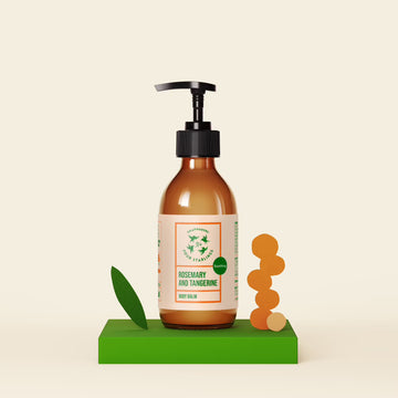 Líkamskrem - Rósmarín og tangerínu 200ml