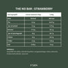 The No Bar - Próteinstykki - Strawberry