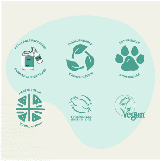 Hárnæring tea tree og mint