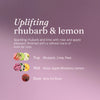Uppþvottalögur - Uplifting rhubarb + lemon 400ml