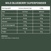 Wild Blueberry Super Powder - Bláberjaduft - 100g