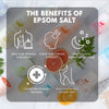Epsom baðsalt - Derma 1 kg