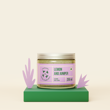 Sykurskrúbbur - Lemon & juniper