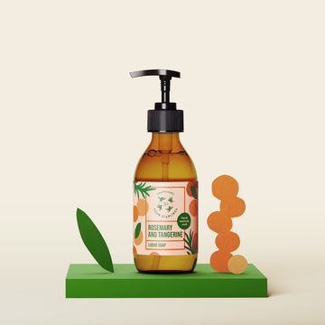 Rosemary & tangerine fljótandi sápa 300ml